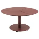 Brafab Peace lounge 46 salongbord 80 cm zin red