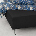 Nordstrand Home Fasonglaken - 140x200x40 cm - 100% Bomull - Svart - Nordstrand Home