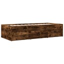  Dagseng med skuffer hvit 100x200 cm konstruert tre 8721102625244