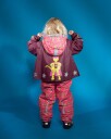 Kattnakken Slaps vinterregnsdress Superrosa (116) 116