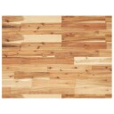  Bordplate rektangulær 80x60x2 cm heltre akasie