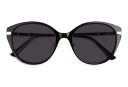 Solbriller   Brahma fra eo Selection   Svart   Plast|Metall   cateye   Large