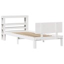 Sengeramme med hodegavl hvit 90x190 cm heltre furu 3306073