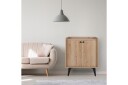 Kastelas Side Avlastningsbord 70 cm - Natur / Svart