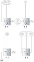 Grohe Grohtherm SmartControl Termostat Med 3 uttak, Krom