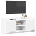  TV skap 102 x 33 x 47 cm Hvit Konstruert tre