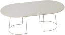 Muuto - Airy Coffee Table Large Grey Nanolaminate Sofabord Cecilie Manz Grå Metall/tre
