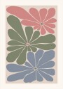 Three Flowers Plakat Plakat / 100x150cm