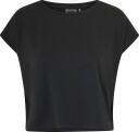 Aim'n Treningstopp Soft Basic Roll Sleeve Top Svart