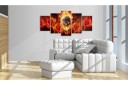 Bilde Fiery Skull 200x100 Artgeist sp. z o. o.