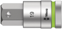 Wera 1/2" Zyklop Insex Bitshylse 19mm 60mm Kromvanadiumstål