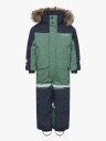 Didriksons Kids" Bjärven Coverall Dark Moss 100
