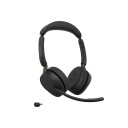 Jabra Evolve3 65 MS Stereo Trådløst Hodesett med USB-C og Ladestativ