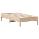 vidaXL Sengeramme 75x190 cm heltre furu 8721012428874