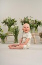 Gullkorn Design Spurven Babybukser Lysegrønne Str. 74