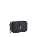 Saint Laurent Tote Y Skinnveske Svart med Signatur Detaljer