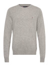 Tommy Hilfiger Lambswool Crew Neck - Grey - S
