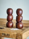 Bloomingville Salvi Salt & Pepper Mill   BROWN   H17 cm