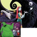 The Nightmare Before Christmas Jack Sally Zero Oogie Boogie and Kids 500pc 24x18 in 3D/2D DoubleSided Puzzle