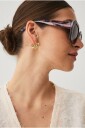 Ellos Collection   Klumpete solbrille   Brun