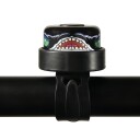 Crazy Safety Black Dragon sykkelklokke for barn - One size