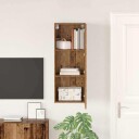  TV Veggskap Gamle tre 40,5 x 30 x 102 cm Konstruert tre