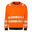 Top Swede Sweatshirt Varsel 1929 Klass 3 Orange 2xl