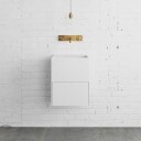 Copenhagen Bath Enköping servantmøbel 400x400 mm, med 1 skuff, Hvit Matt