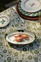 Pick A Poppy New Classic Sidetallerken 15 cm Grønn
