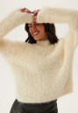 Only Onllulu Ls Rib Highneck Cc Knt