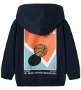 Name It Hettegenser   NmmKelvin   Navy Blazer m. Trykk   Name It   6 år 116   Hettegenser   Blå