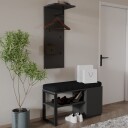 Uniqo Hallstativsett 35x90x35 cm   Antrasitt