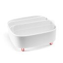 Gillian Jones   Table organizer with 4 compartments   White