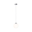 Paulmann - Globe Pendel IP44 Satin/Chrome