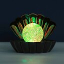 iTotal Bordlampe Muslingskall   Sort