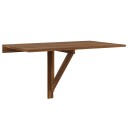  Sammenleggbart veggbord brun eik 100x60x56 cm konstruert tre 342652