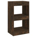 vidaXL Bokhylle/romdeler r?kt eik 40x30x72 cm
