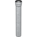 GM X RØR 125X1000 MM galvanised silver/gray DN125 x 1000 mm