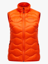Peak Performance Helium Down Vest Women Oransje XS