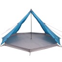  Familietelt tipi for 8 personer blå vanntett