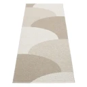 Pappelina Hill teppe Dark Linen/Linen/Fossil Grey 70 x 180cm