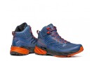 Scarpa  Rush Mid Gtx Herre, BFI Blue-Fiesta, 45