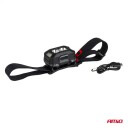 Oppladbar Hodelykt 2Xxpg+10Smd 1800Mah Super Bright (Batt) Amio-04668