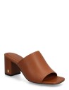 Tommy Hilfiger Th Block Heel Mule Lth Brown 37