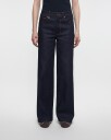 NEUW Eva Wide Resonate Raw Indigo - Black - 29 x 32
