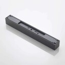 Arcchio Lengo LED-vegglampe CCT 50cm 1 lys grafitt