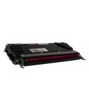 C734A1MG, Tonerkassett, erstatter Lexmark C734A1MG, magenta, 6.000 sider, inkClub
