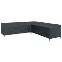  Trekk til utemøbler Svart 300 x 300 x 80 cm 210D Oxford Stoff