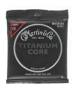 Martin Guitars MTCN160 Titanium Strings