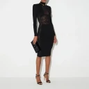Elisabetta Franchi Dame Kjoler Svart 2XL,